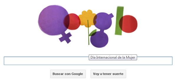 Casi lo olvido, ¡Feliz Dia Internacional de la Mujer 2012!